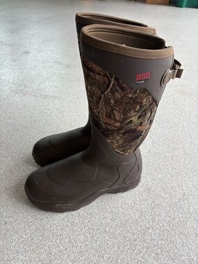 LaCrosse Alpha Agility 17" 800G hunting boots in a Mossy Oak Country DNA size 15